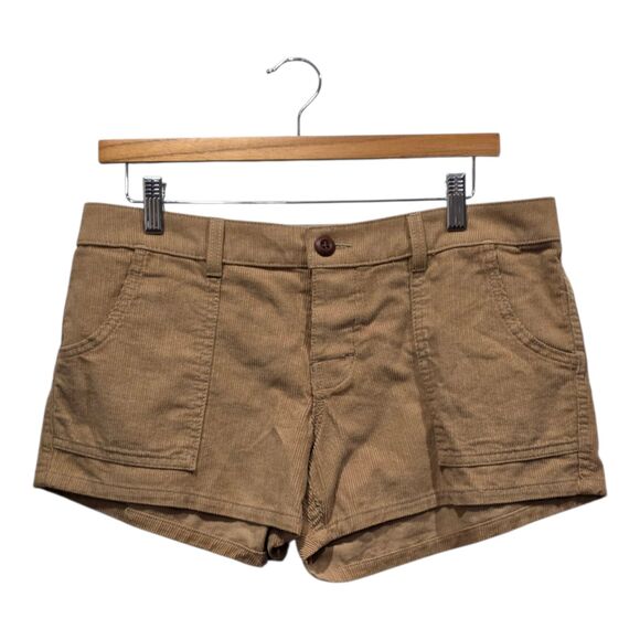New! Birdwell Beach Britches Women's Toast Retro Boho Classic Corduroy Shorts, 8 - Picture 1 of 8